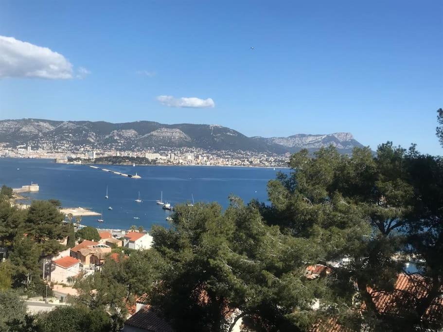 Studio L'Echappee Mandreenne Le Calme Entre Mer Et Foret Saint-Mandrier-sur-Mer Εξωτερικό φωτογραφία
